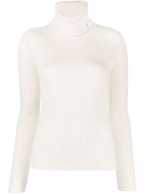 Пуловер Saint Laurent бяло