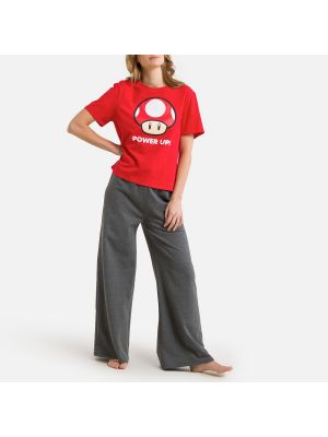 Pijama de algodón Super Mario rojo