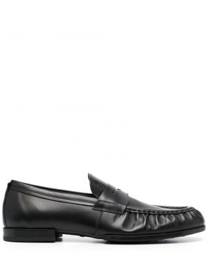 Læder loafers Tod's sort