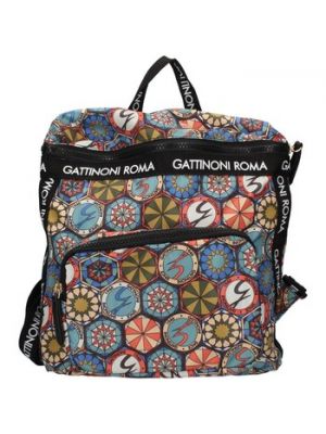 Czarny plecak Gattinoni
