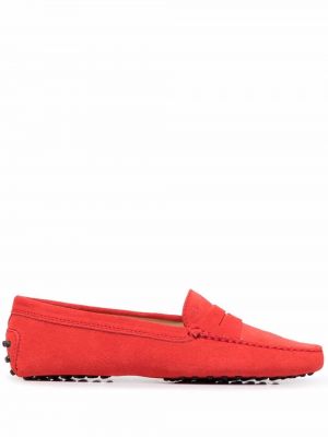 Loafers Tod's κόκκινο