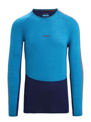 Αθλητική μπλούζα Icebreaker μπλε