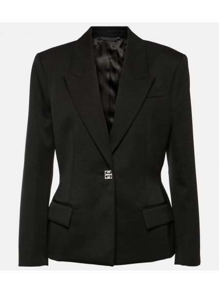 Uld blazer Givenchy sort