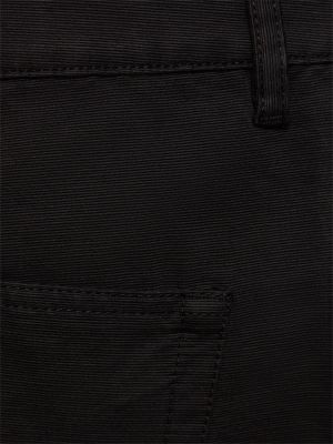 Jeans en coton Rick Owens Drkshdw noir