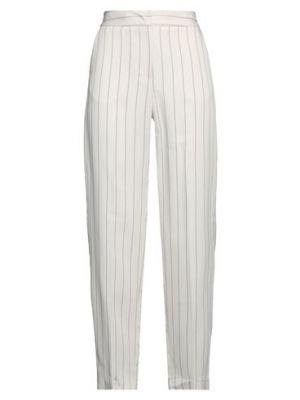 Pantaloni in viscosa Kaos bianco