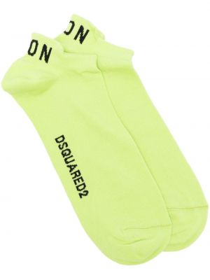Чорапи Dsquared2 зелено