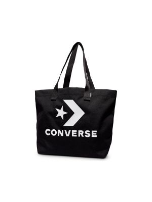 Csillag mintás táska Converse fekete