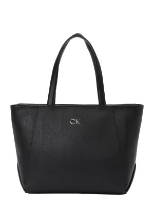 Geantă shopper Calvin Klein negru