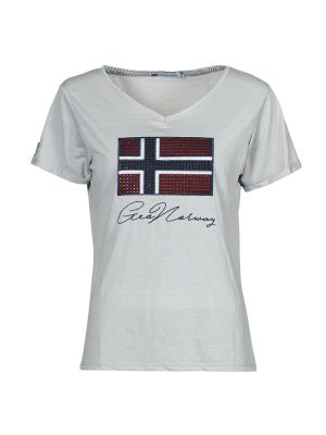 Tricou Geographical Norway gri