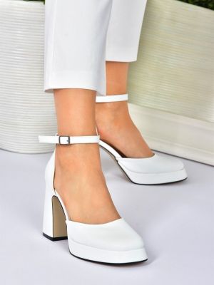 Pantofi cu platformă Fox Shoes alb