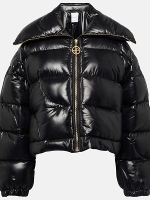 Prošivena pernata jakna Patou crna