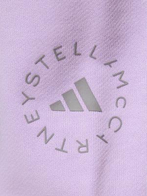 Pantaloni sport Adidas By Stella Mccartney violet