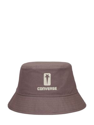 Cappello di cotone con stampa Drkshdw X Converse