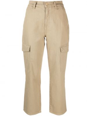 Pantalon cargo avec poches 7 For All Mankind beige