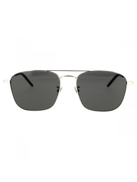 Okulary przeciwsłoneczne klasyczne Yves Saint Laurent srebrne