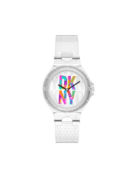 Прозрачни часовници Dkny бяло
