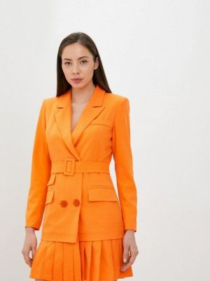 Платье Avemod оранжевое