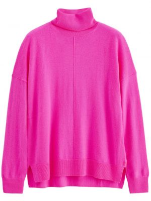 Sweter wełniany Chinti & Parker różowy