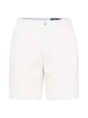 Στενό παντελόνι Polo Ralph Lauren λευκό