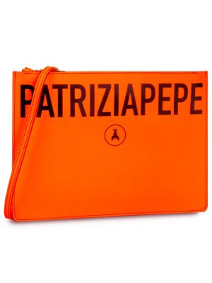 Чанта през рамо Patrizia Pepe оранжево