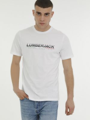 Тениска Lumberjack бяло