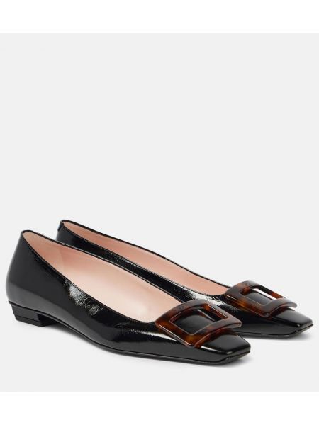 Lack läder pumps Roger Vivier svart