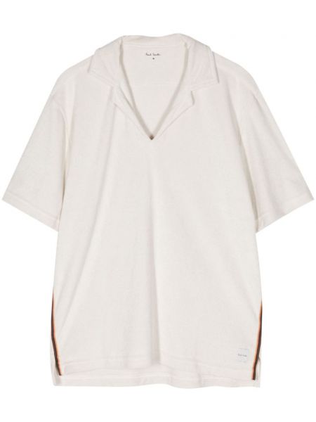 Dryžuotas marškinėliai Paul Smith balta
