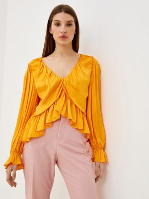 Оранжевая блузка Bgn