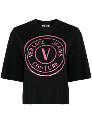 Raštuotas marškinėliai Versace Jeans Couture
