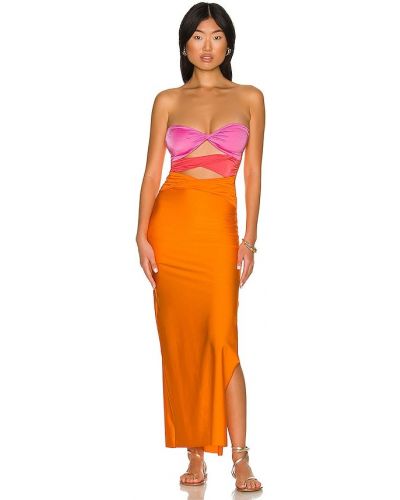 Maxi šaty Baobab, oranžová