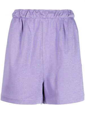 Pantaloni scurți din bumbac Off Duty violet
