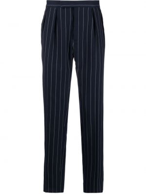 Plisované pruhované kalhoty Polo Ralph Lauren