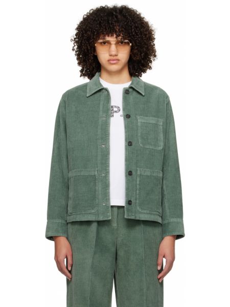 Куртка A.p.c. зеленая