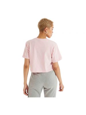 Camiseta con estampado Ellesse rosa