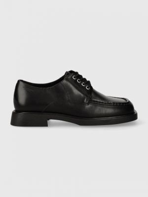 Pantofi cu toc din piele cu toc cu toc plat Vagabond Shoemakers negru