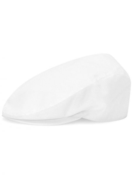 Памучна шапка без ток Dolce & Gabbana бяло
