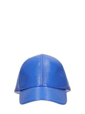 Kepurė su snapeliu Courreges mėlyna