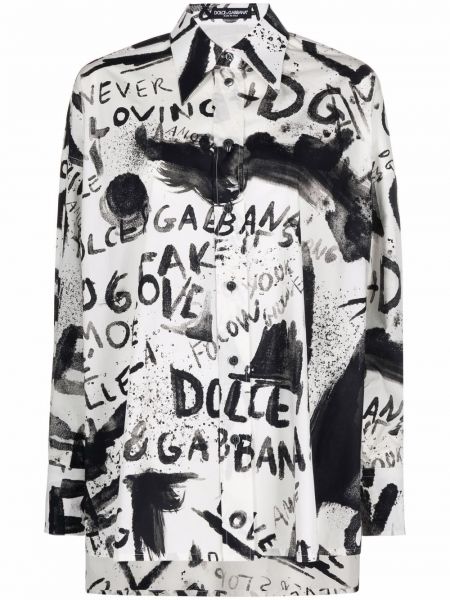 Camisa con estampado Dolce & Gabbana