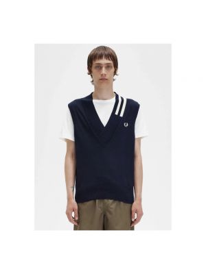 Chaleco roto Fred Perry azul