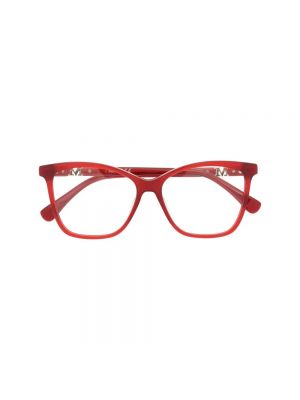 Okulary Max Mara czerwone