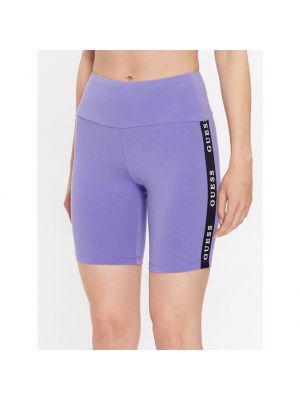 Pantaloni scurți de sport Guess violet