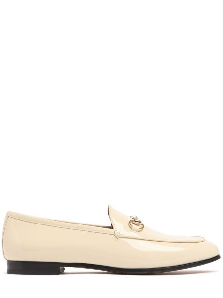 Loafers i läder Gucci