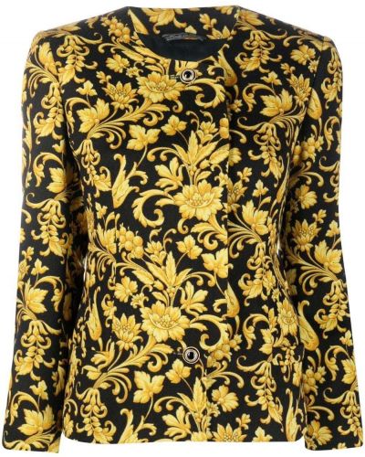 Mustriline jakk Versace Pre-owned