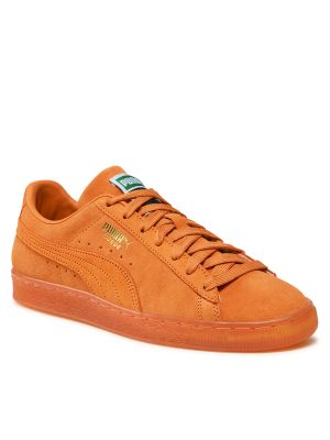 Szarvasbőr szarvasbőr sneakers Puma Suede narancsszínű