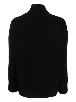 Kašmira džemperis Liska melns