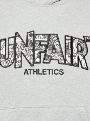Priliehavá mikina Unfair Athletics sivá