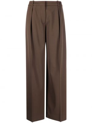 Pantaloni cu croială lejeră Calvin Klein maro