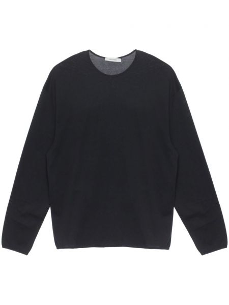 Džerzej bavlnené tričko Lemaire čierna