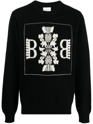 Кашмирен пуловер Barrie черно