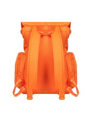 Nylonowy plecak Calvin Klein Jeans pomarańczowy